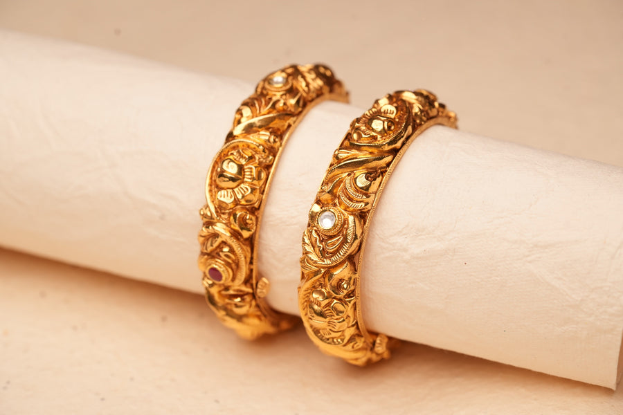 Gold Bangle — alternate view