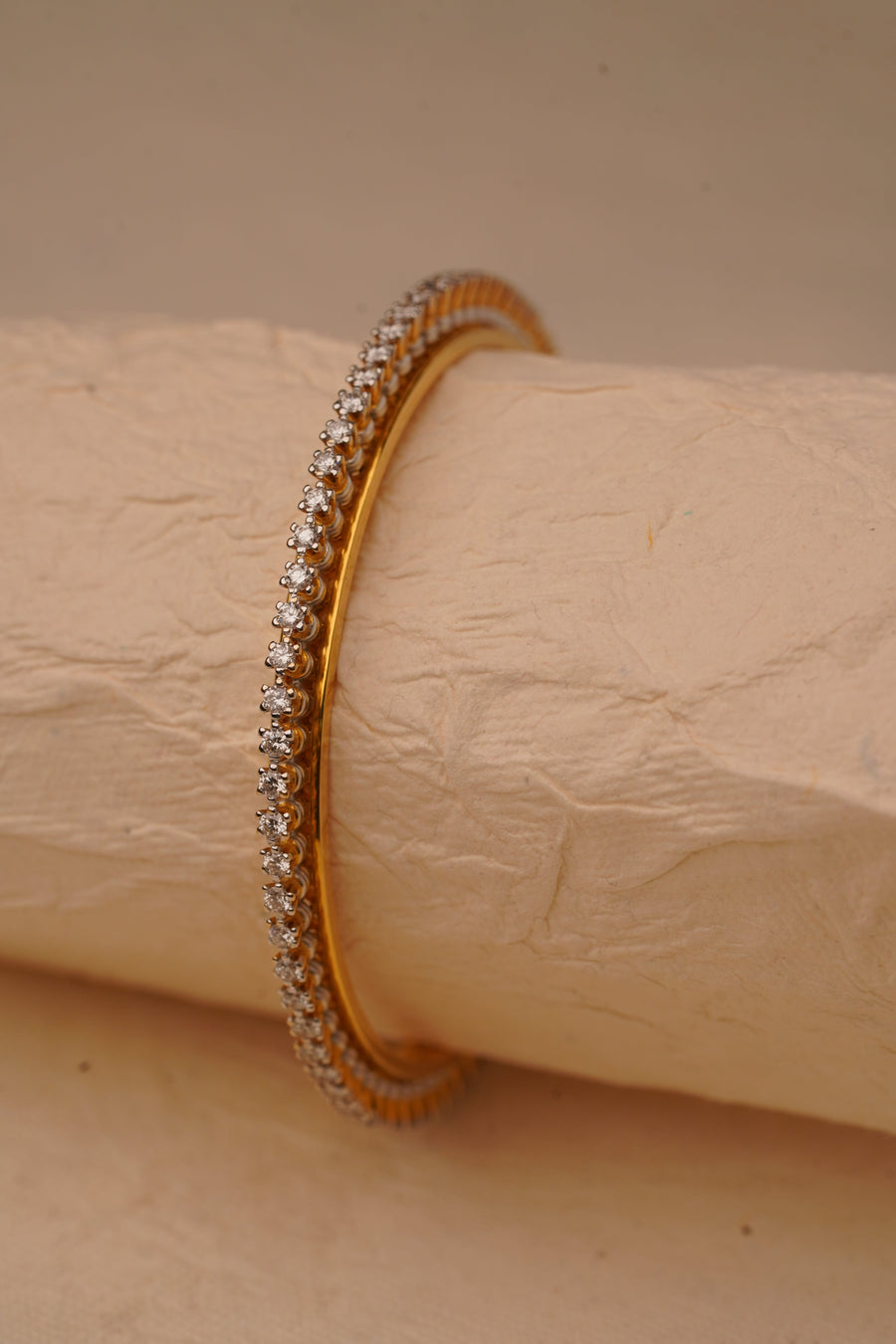 Diamond Bangle — alternate view