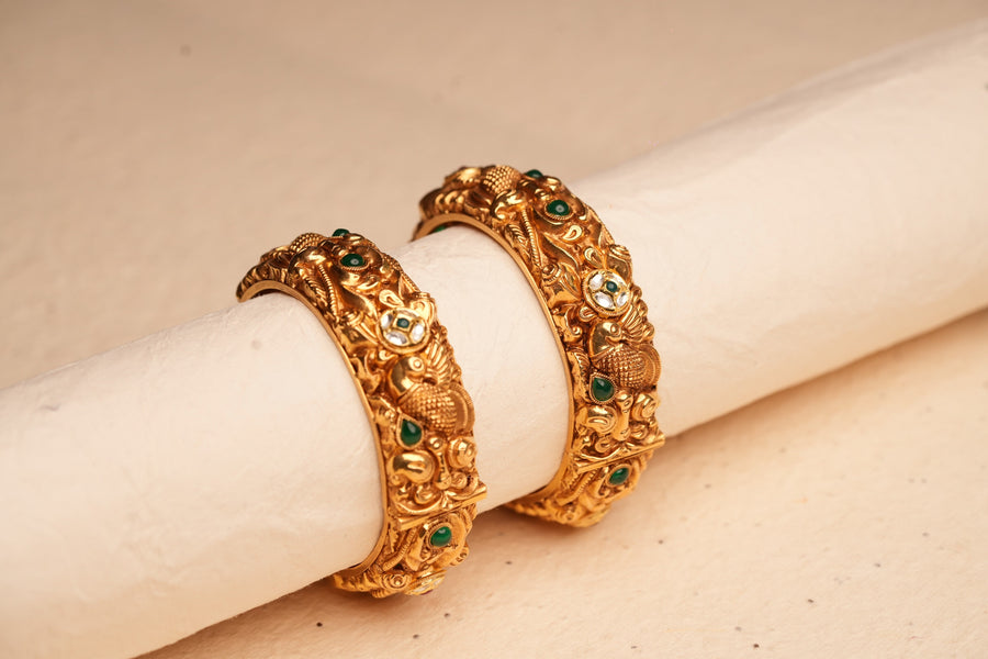 Gold Bangle — alternate view