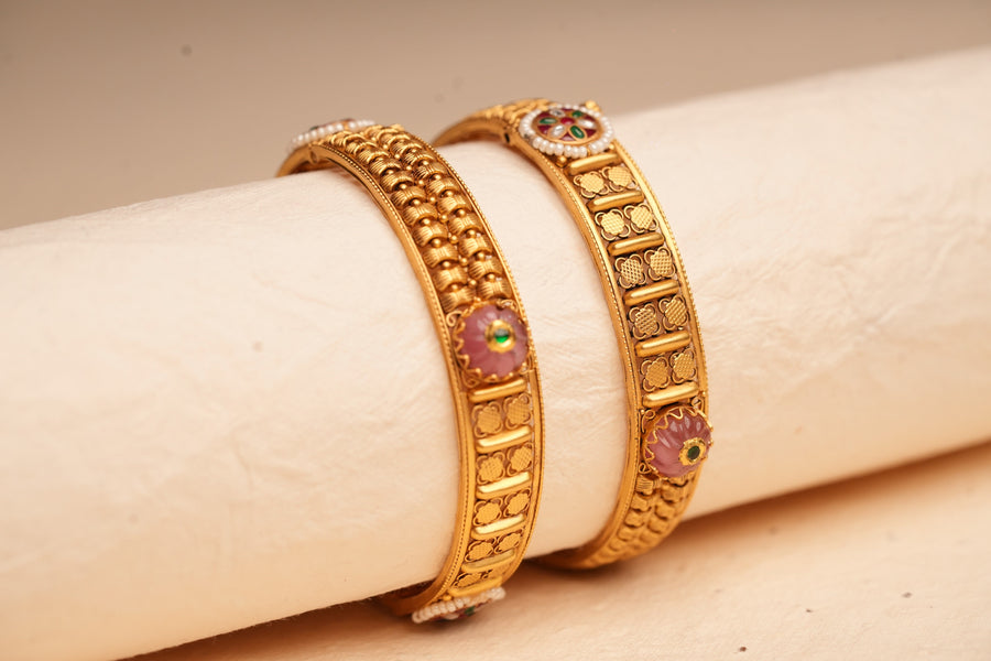 Gold Bangle — alternate view